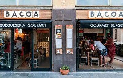 Parasol Places - Bacoa Burger, Barcelona