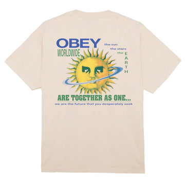 Obey Together As One Heavyweight T-Shirt Sago - Parasol Store