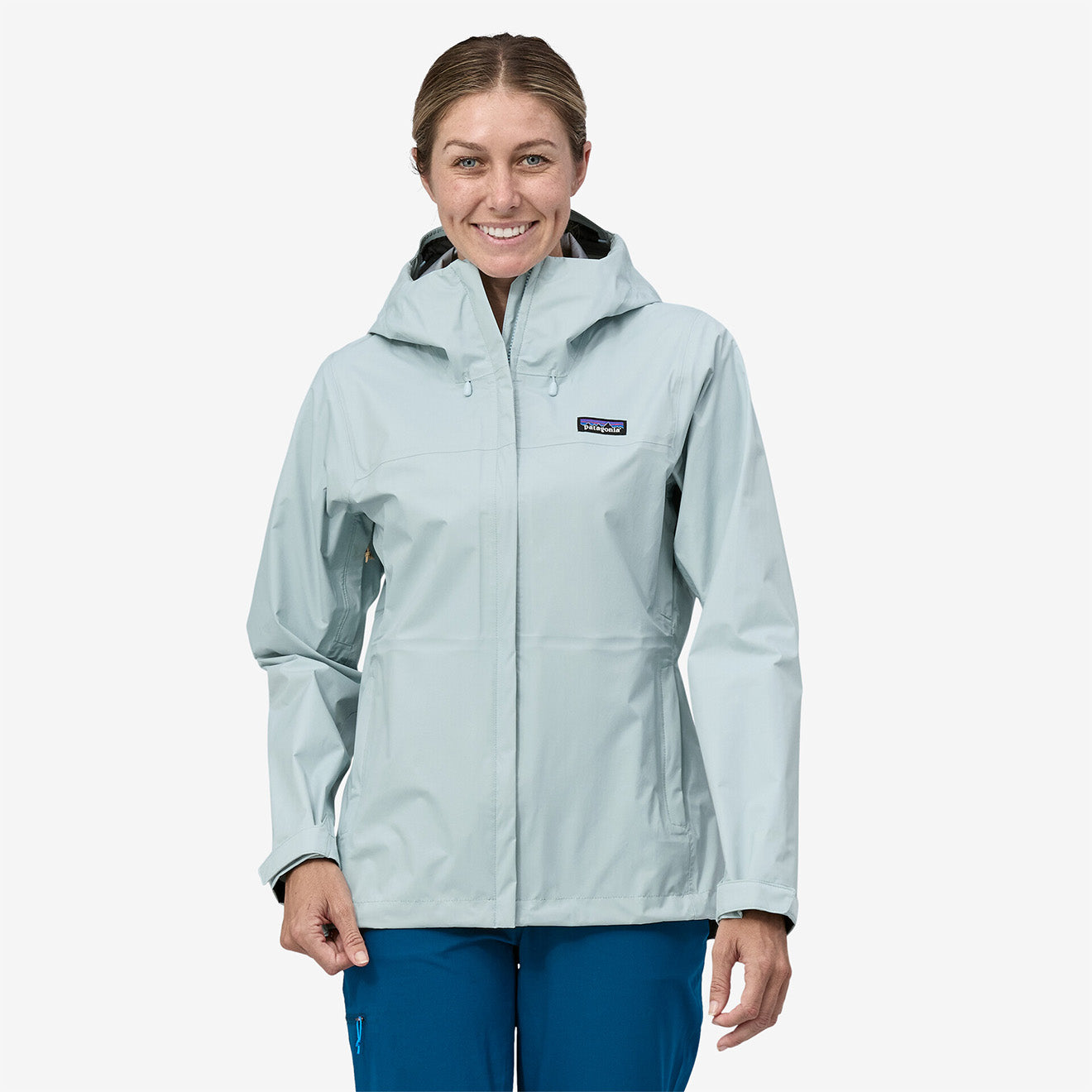 Patagonia Womens Torrentshell 3L Jacket Chilled Blue - Parasol Store