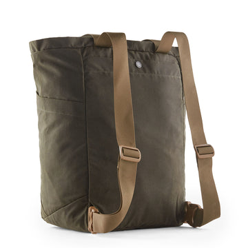 Patagonia Waxed Canvas Tote Pack 27L Basin Green - Parasol Store