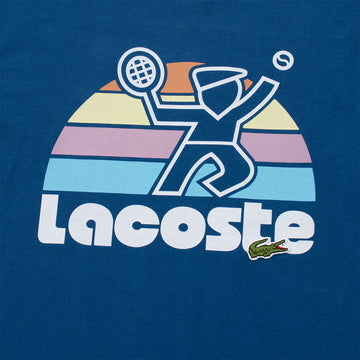 Lacoste Retro Tennis T-Shirt Globe - Parasol Store