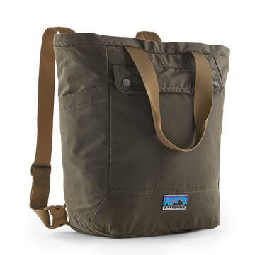 Patagonia Waxed Canvas Tote Pack 27L Basin Green - Parasol Store