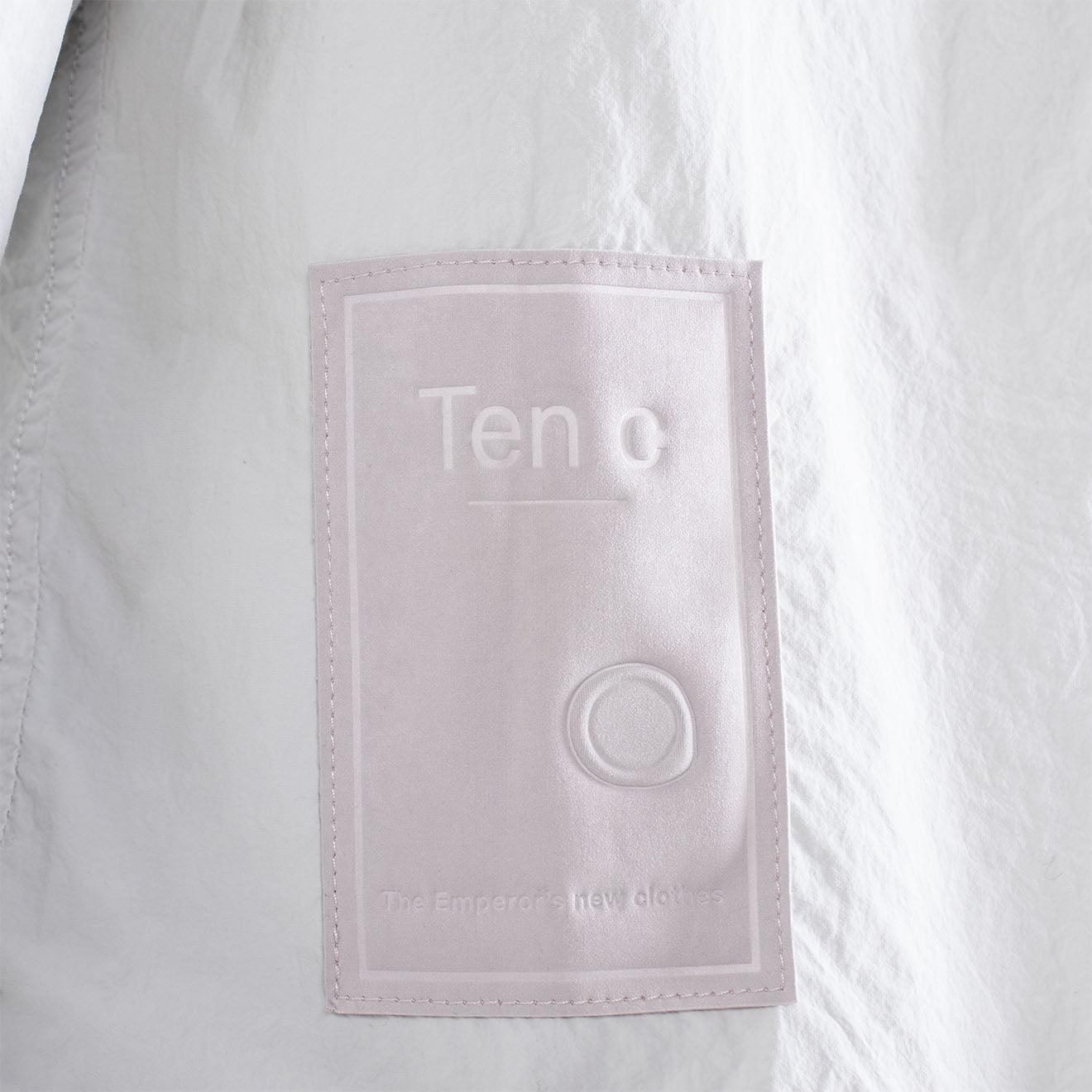 Ten C Hooded Mid Layer Grey Microchip - Parasol Store