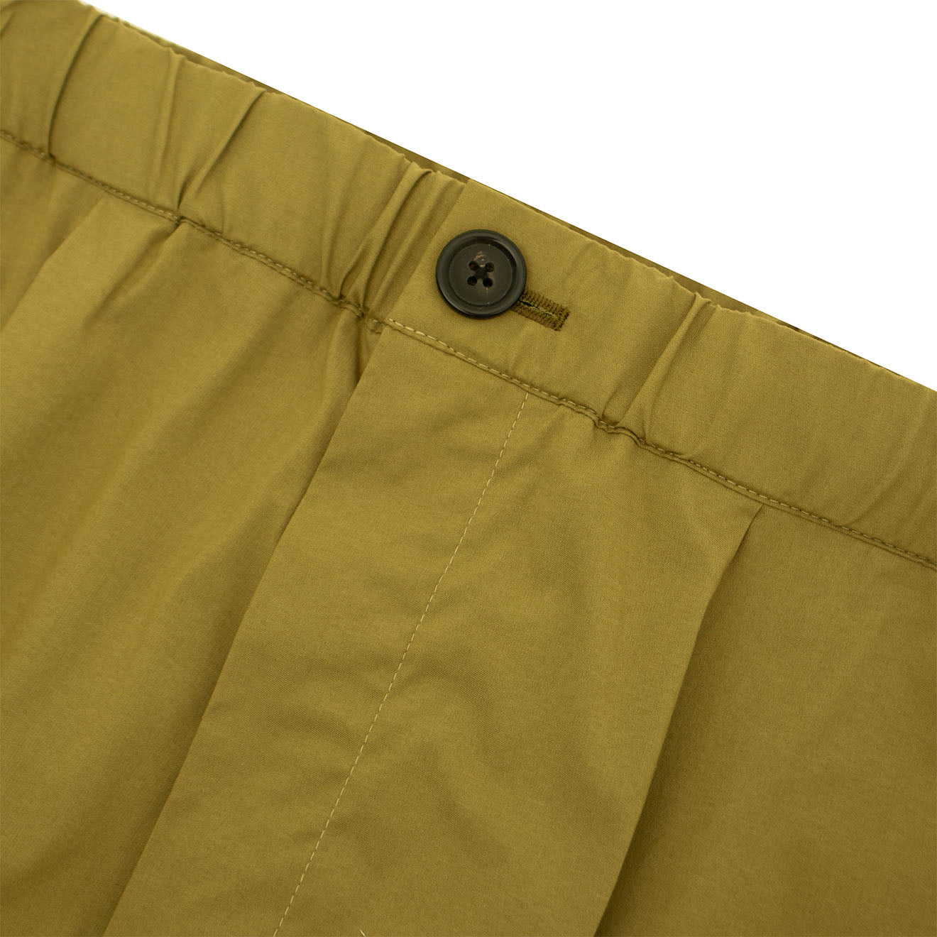 Paul Smith Pleated Elasticated Waist Trouser Military Green - Parasol Store