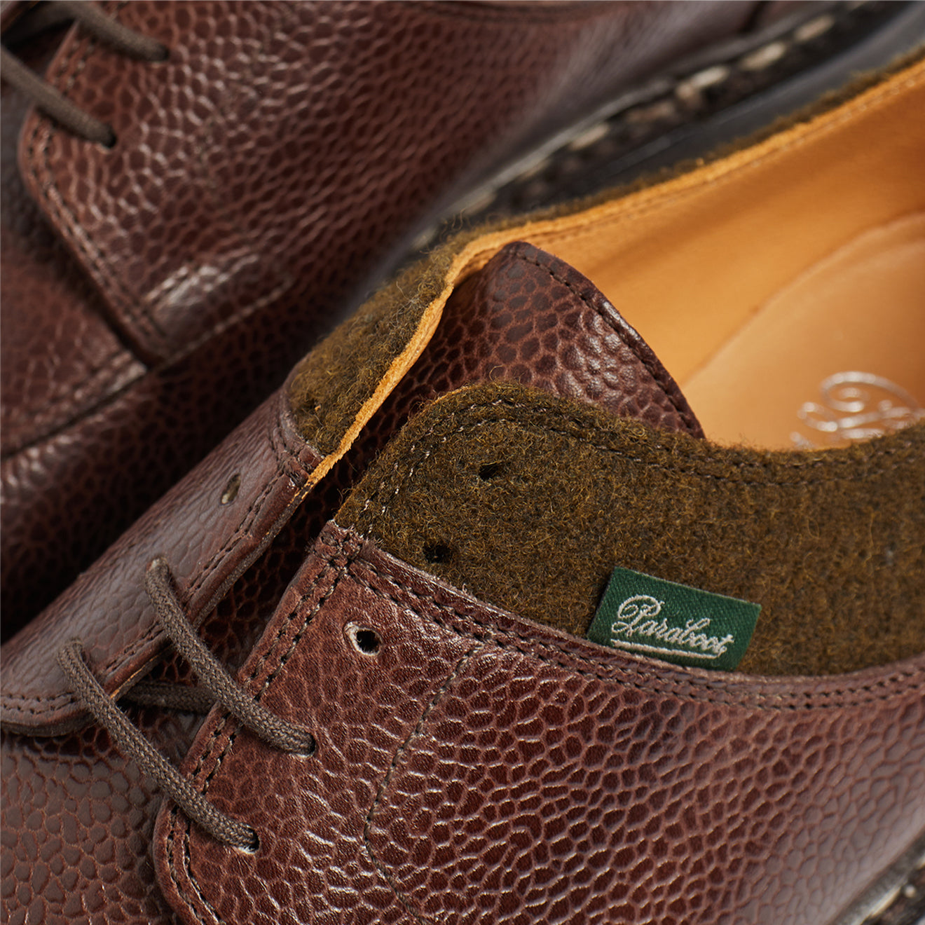 Paraboot Avignon Shoe Maroon / Olive Paraboot