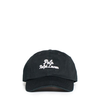 Polo Ralph Lauren Embroidered Twill Ball Cap Black