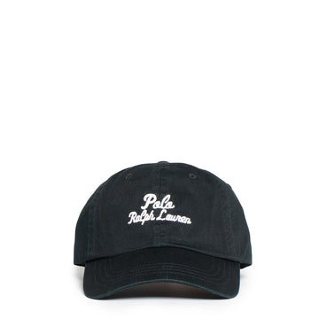Polo Ralph Lauren Embroidered Twill Ball Cap Black