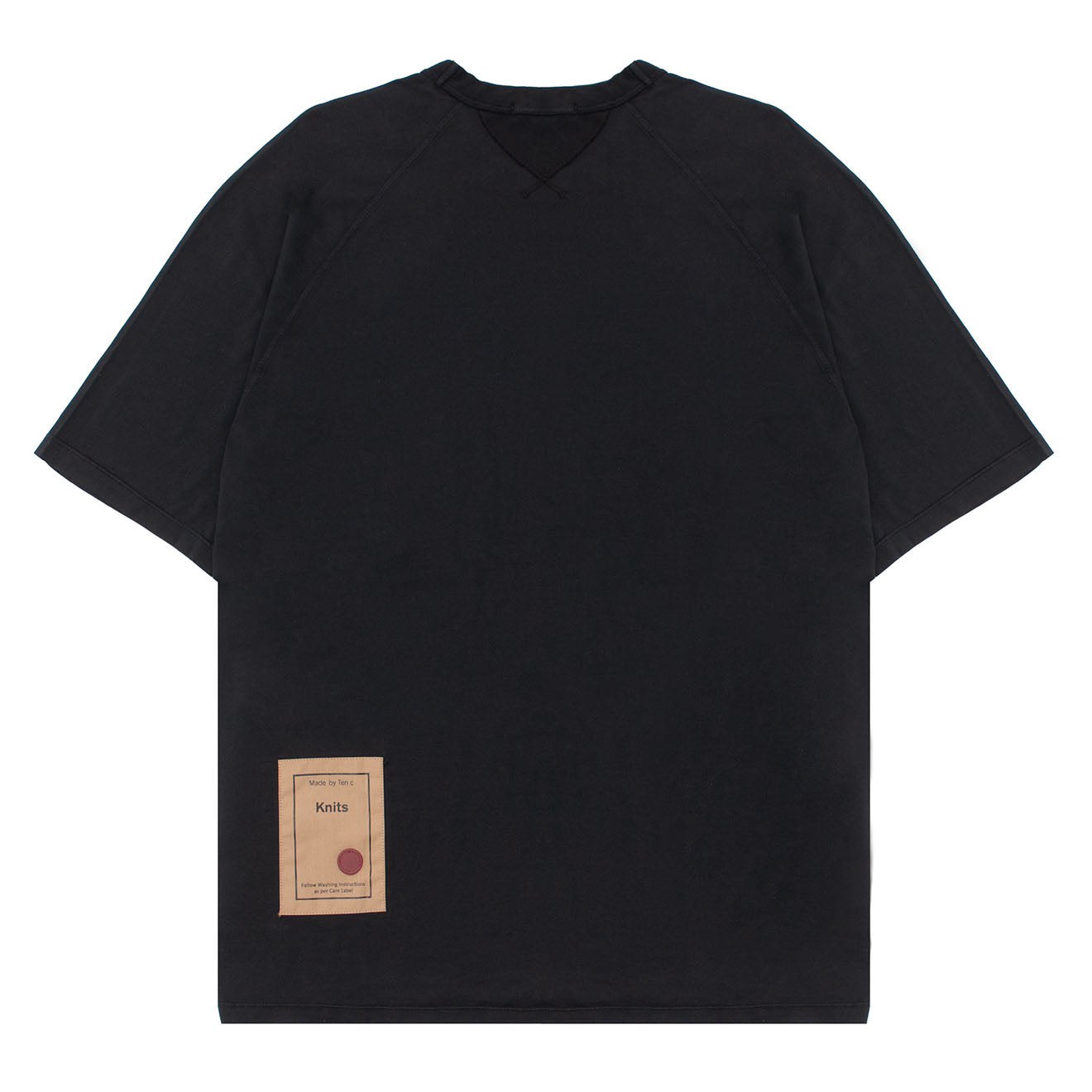 Ten C Manica Corta T-Shirt Black - Parasol Store