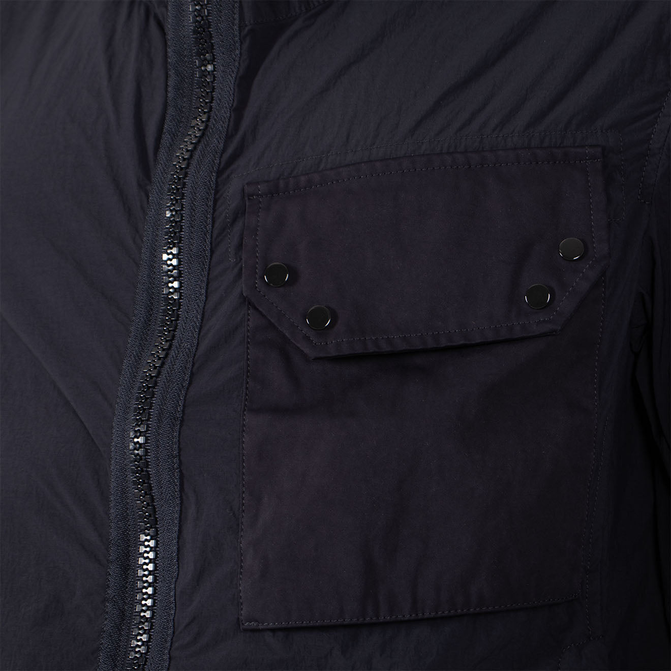 Ten C Lightweight Hooded Jacket Blue - Parasol Store
