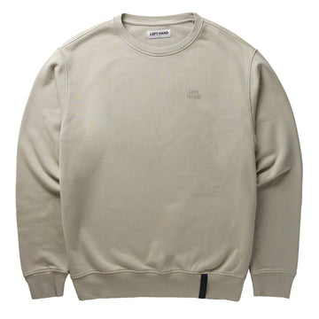 Left Hand Core Crew Sweat Stone - Parasol Store