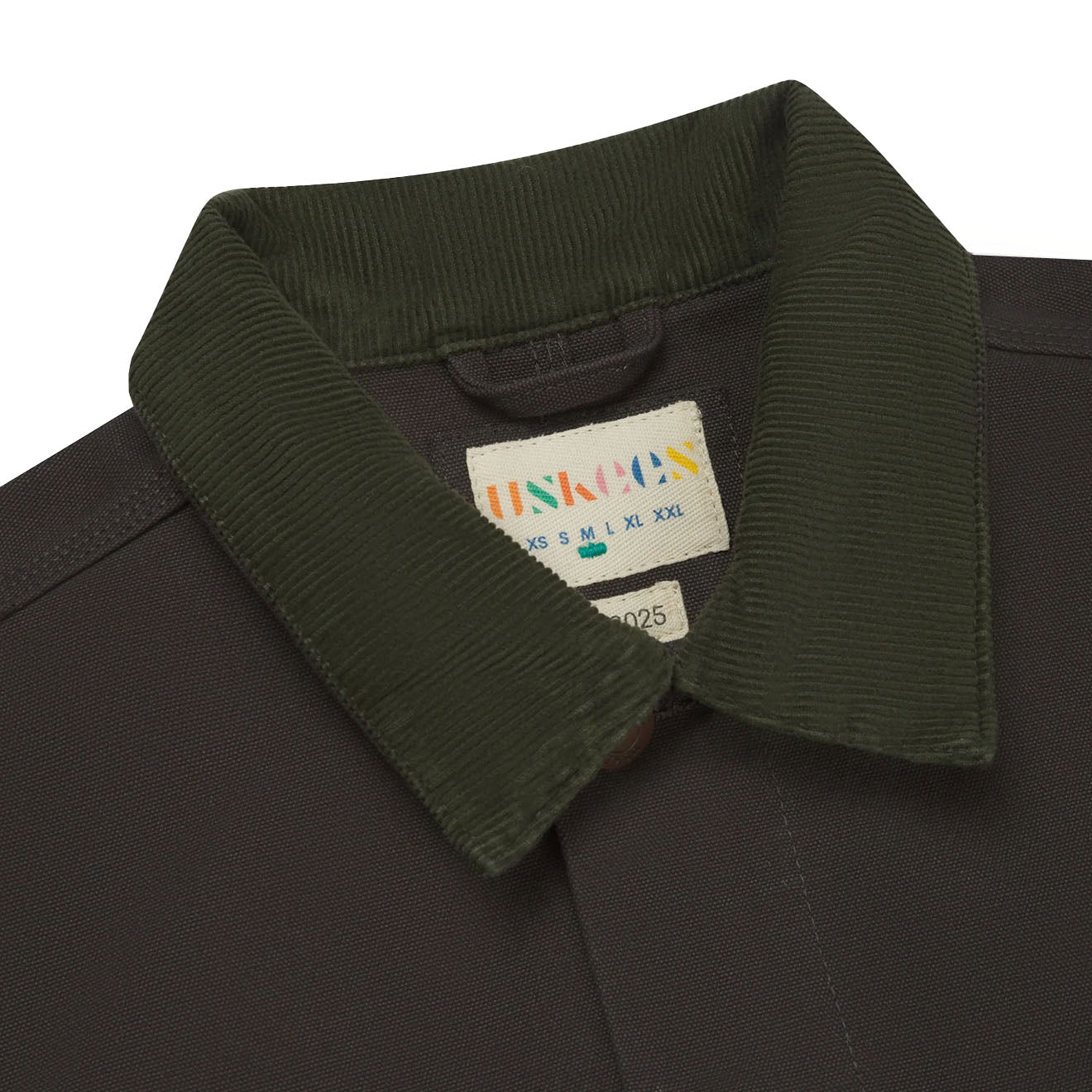 Uskees 3025 Canvas Chore Jacket Charcoal - Parasol Store