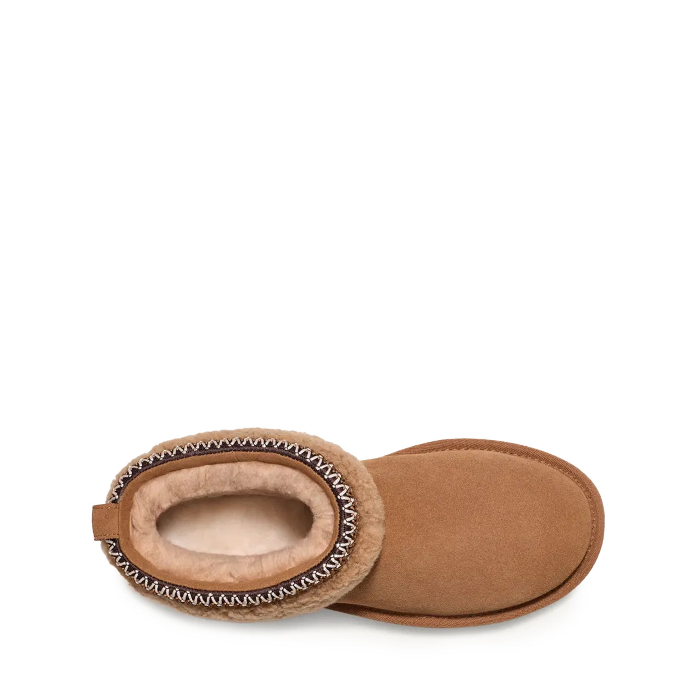 UGG Womens Classic Ultra Mini Maxi Curly Boot Chestnut - Parasol Store
