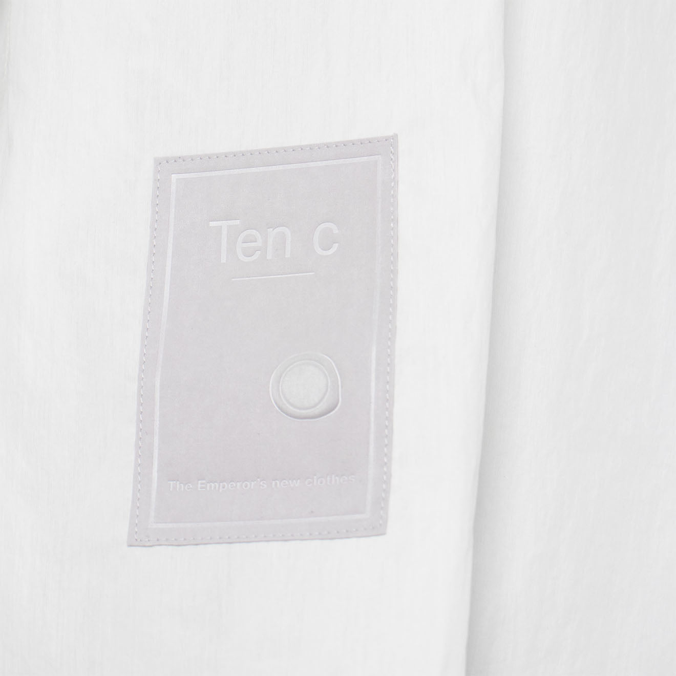Ten C Camicia Manica Corta Shirt White Snow - Parasol Store