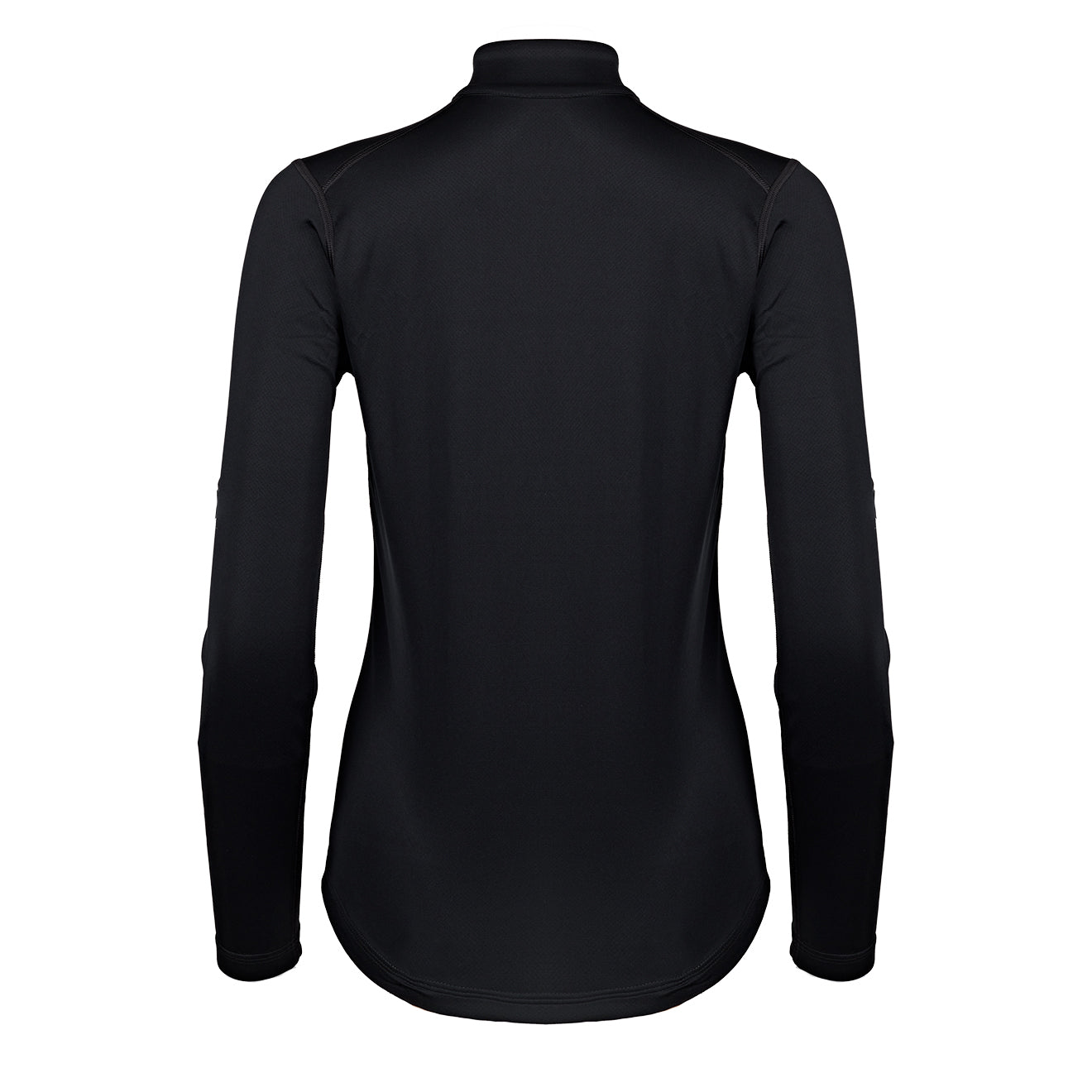 Paramo Womens Cambia Zip Neck Top Black Paramo