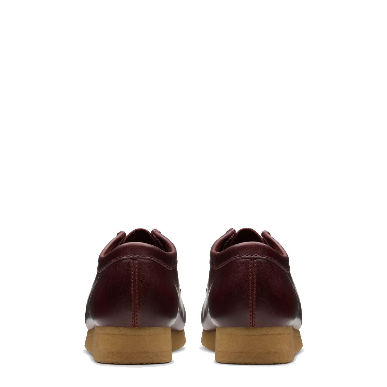 Clarks Originals Wallabee Deep Red Leather - Parasol Store