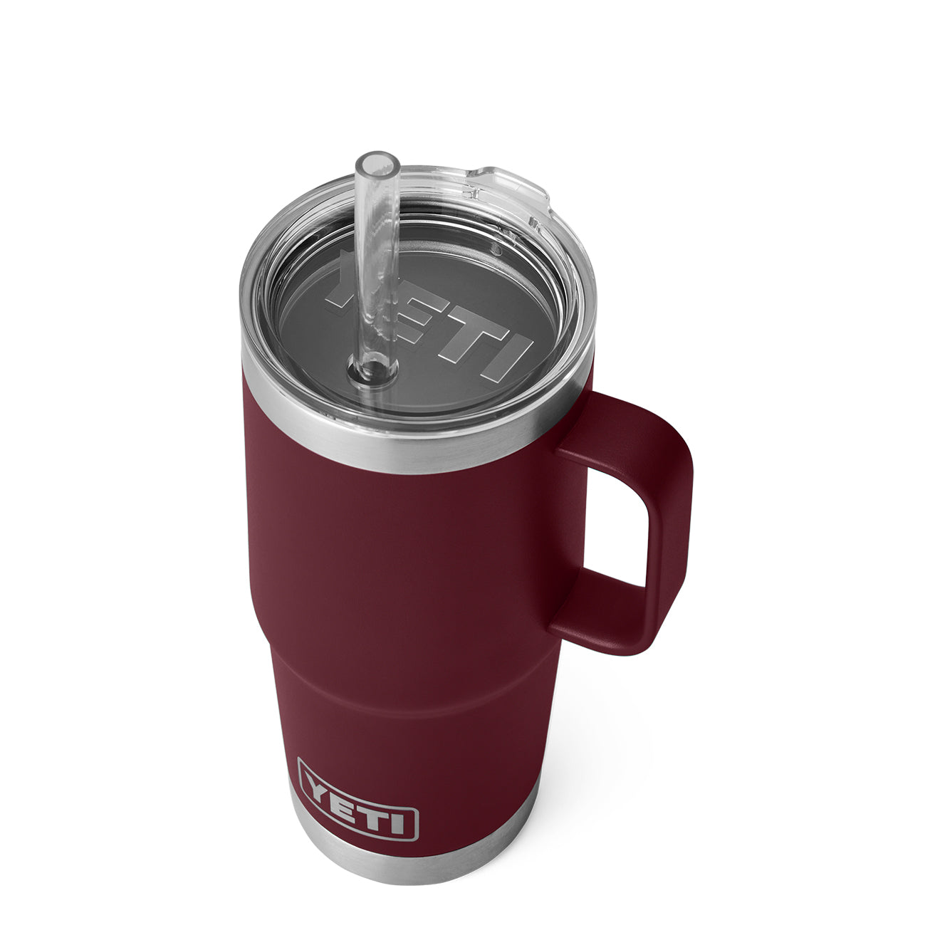 YETI Rambler 25oz Straw Mug Wild Vine Red - Parasol Store