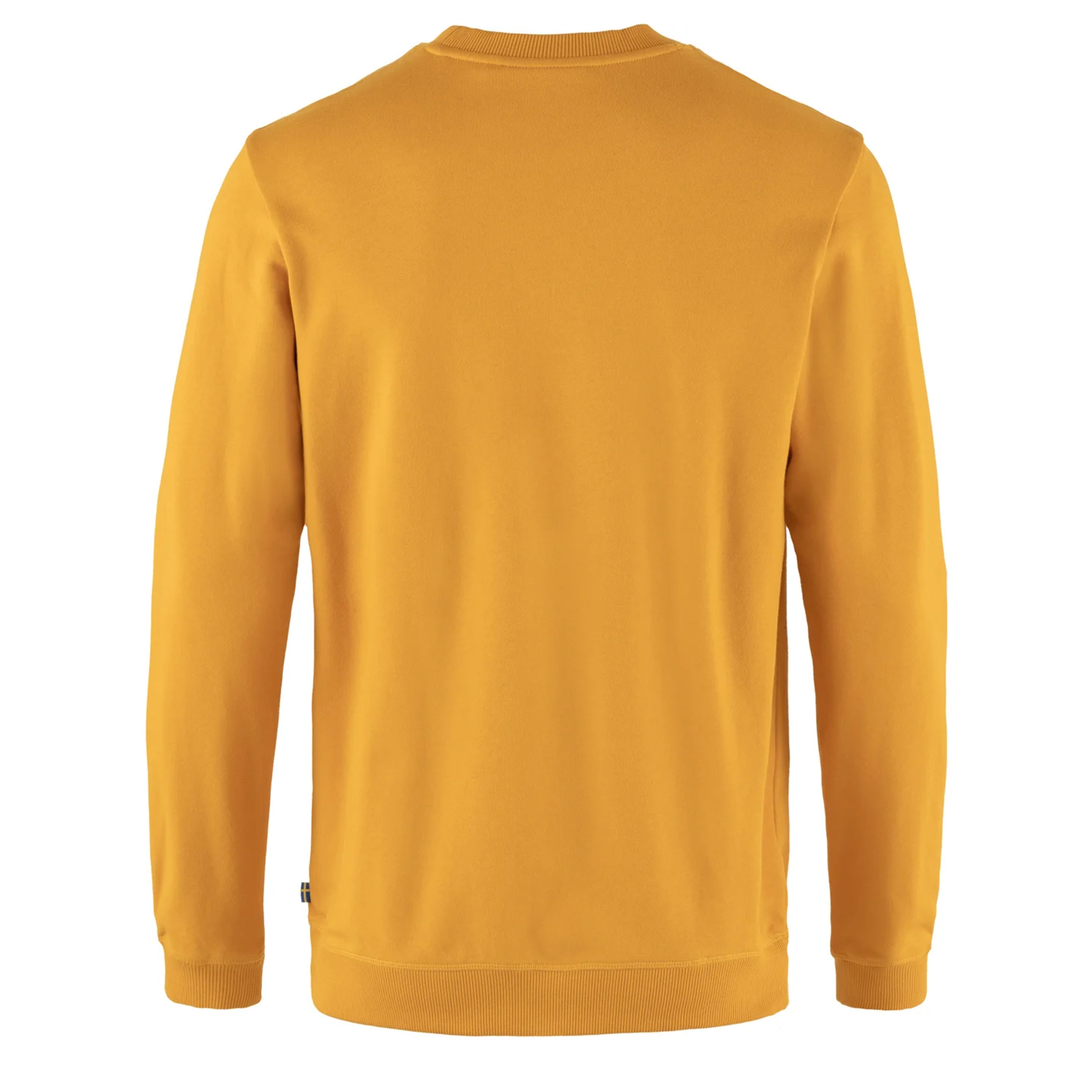 Fjallraven 1960 Logo Badge Sweater Mustard Yellow