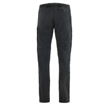 Fjallraven Abisko Hybrid Trail Trousers Regular Black - Parasol Store
