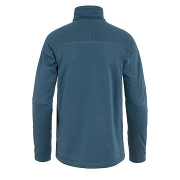 Fjallraven Abisko Lite Fleece Half Zip Indigo Blue - Parasol Store