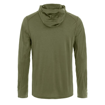Fjallraven Abisko Wool Sun-hoodie Laurel Green - Parasol Store
