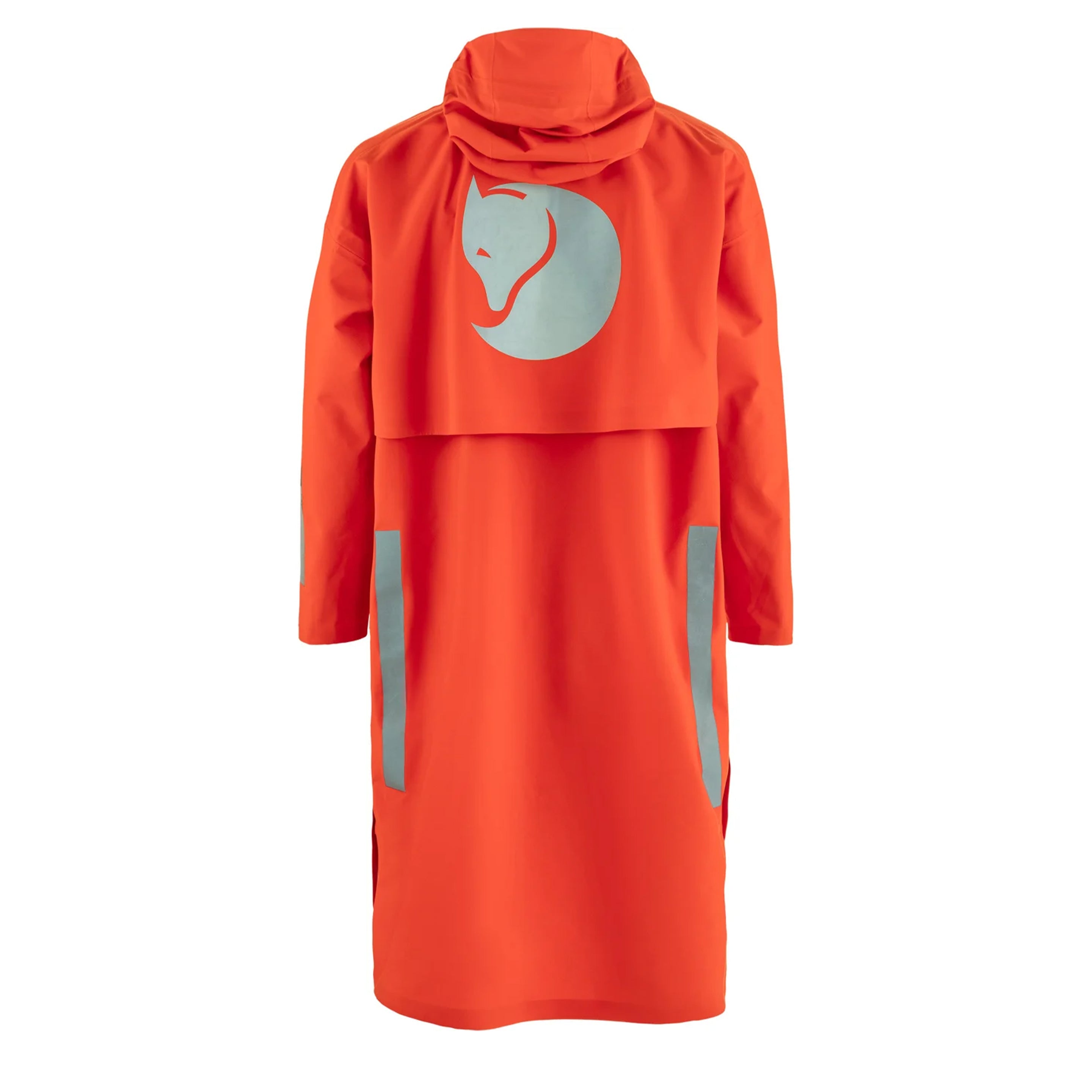 Fjallraven Hoja Rain Fox Poncho Flame Orange