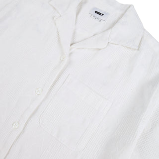 Obey Womens Manor Jacquard White - Parasol Store