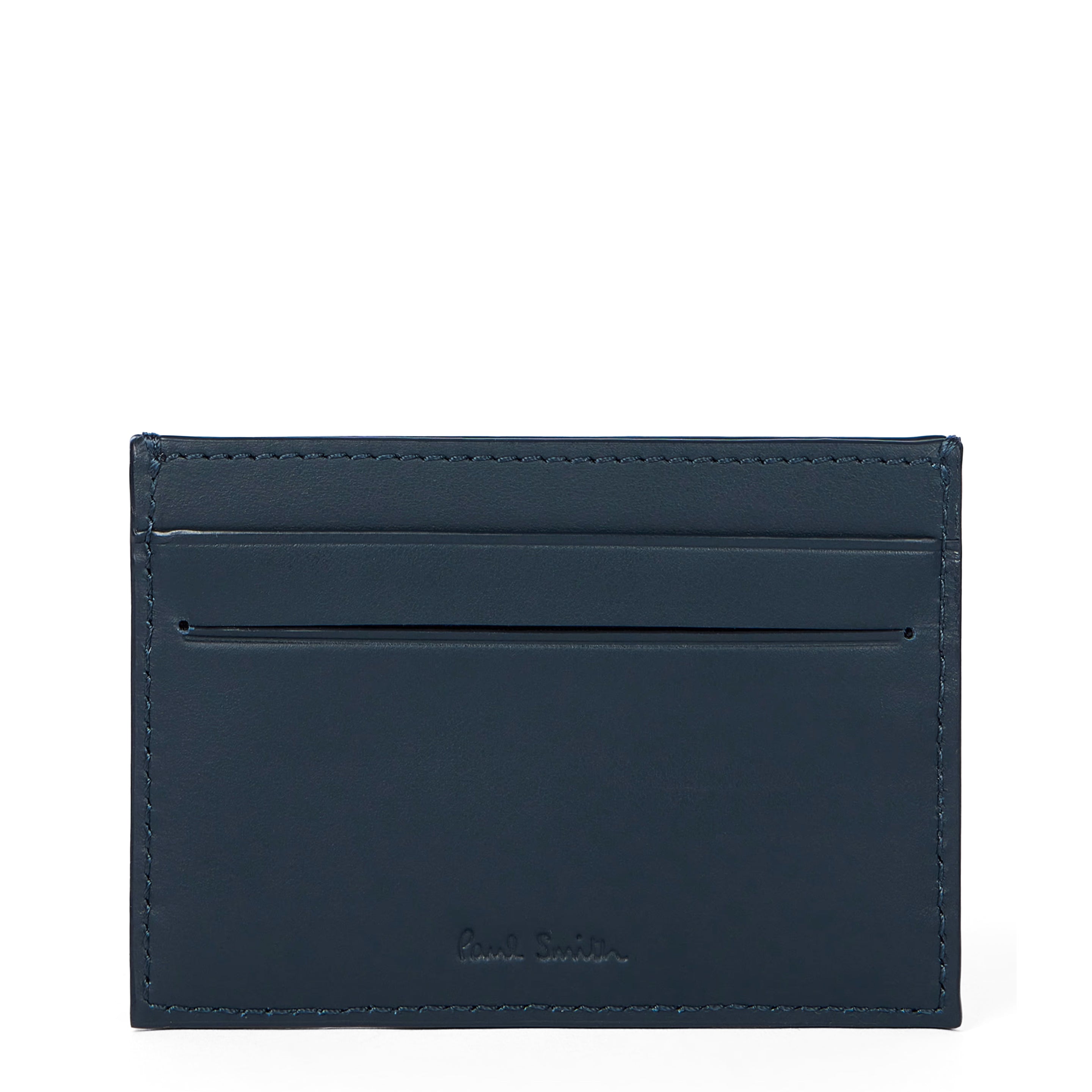 Paul Smith Wallet Card Holder Navy - Parasol Store
