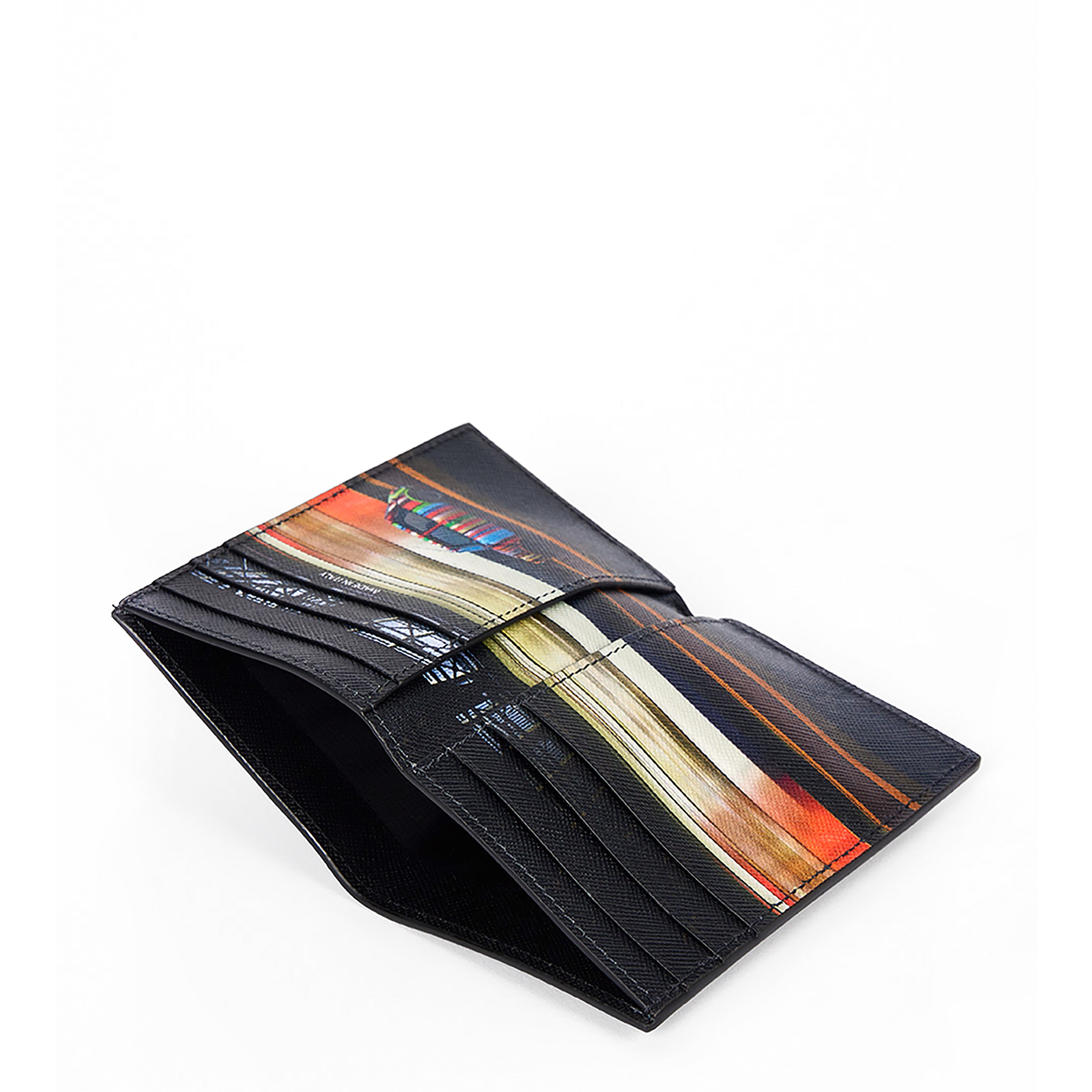 Paul Smith Commuter Mini Credit Card Wallet Black - Parasol Store