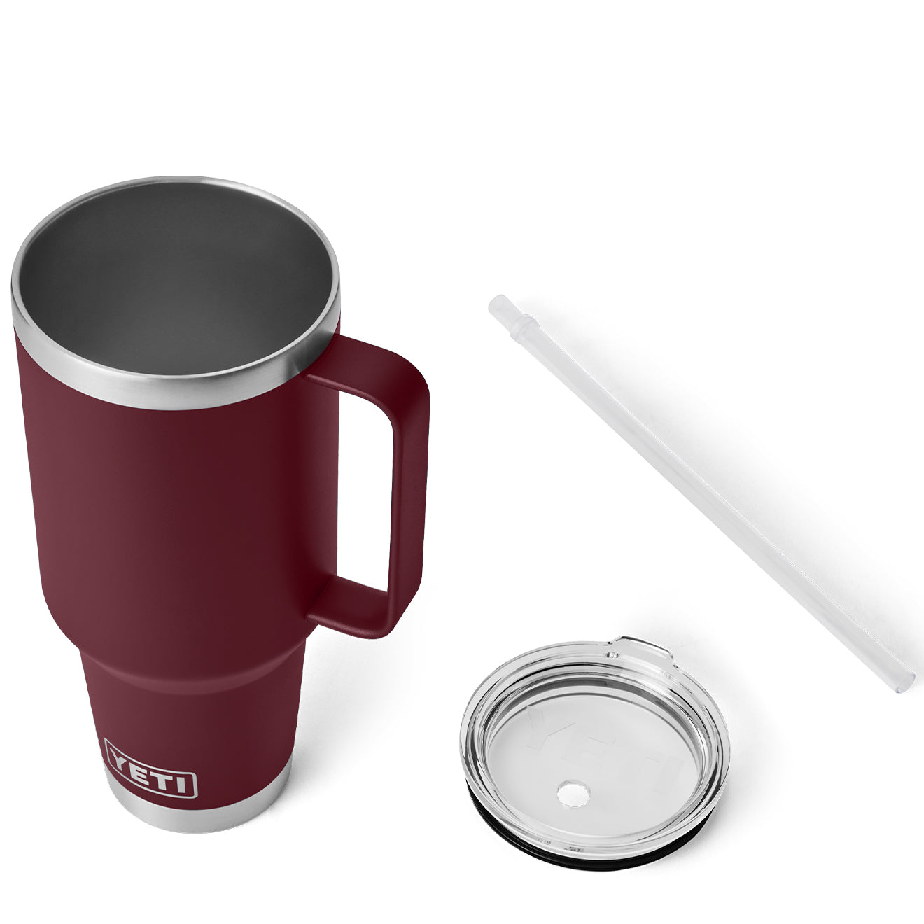 YETI Rambler 42oz Straw Mug Wild Vine Red - Parasol Store