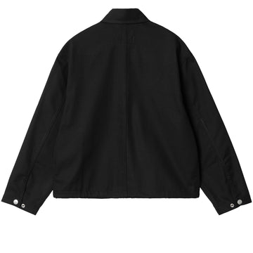 Carhartt WIP Womens Simple Shirt Jac Black Rigid - Parasol Store