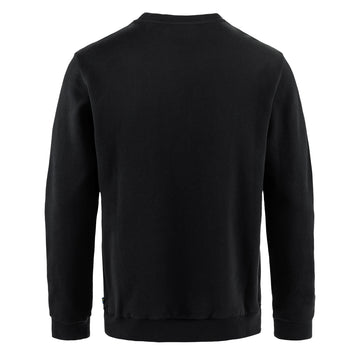 Fjallraven Logo Sweater Black - Parasol Store