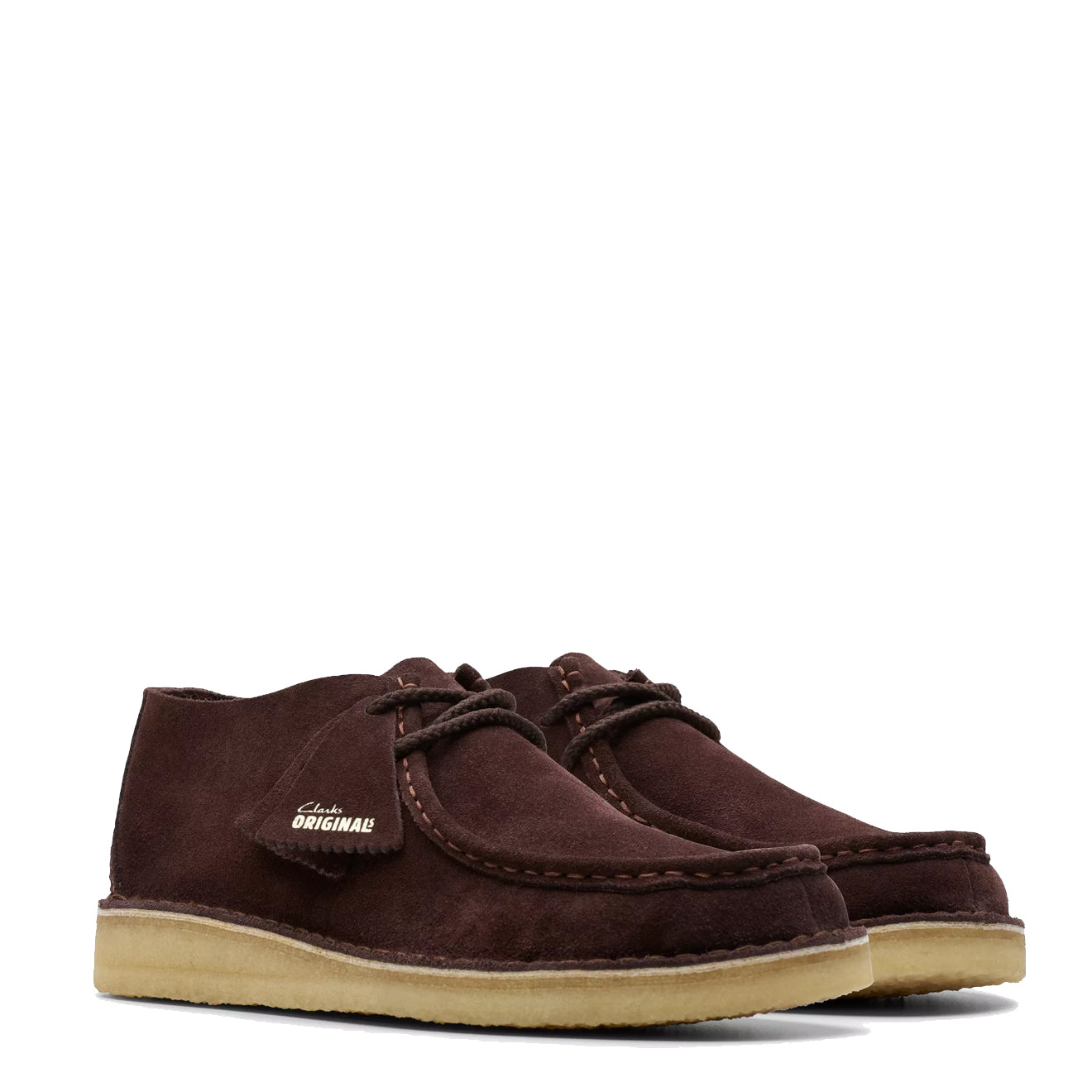 Clarks Originals Desert Nomad Deep Brown Suede - Parasol Store
