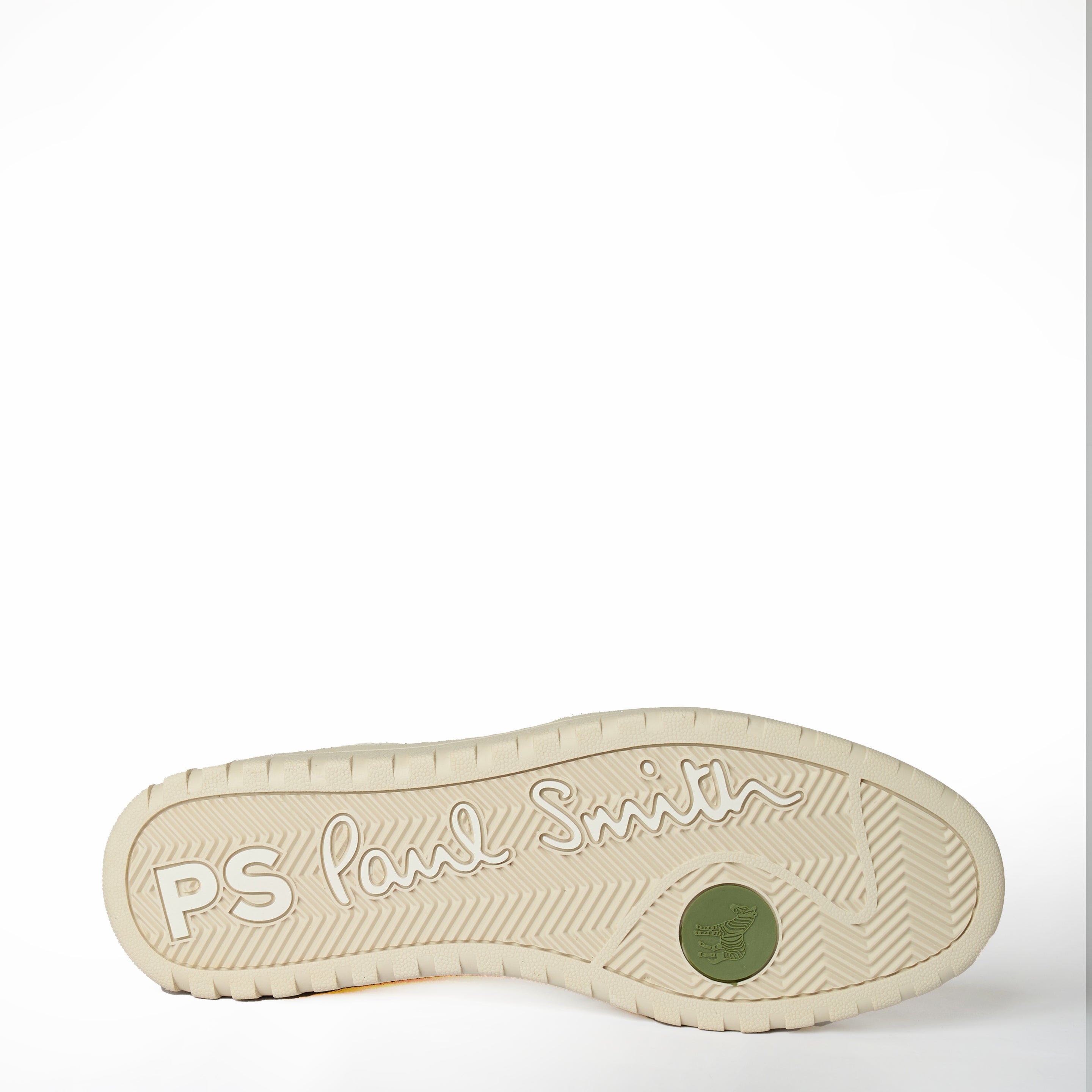 Paul Smith Mens Shoe Ellis Green Spoiler White - Parasol Store