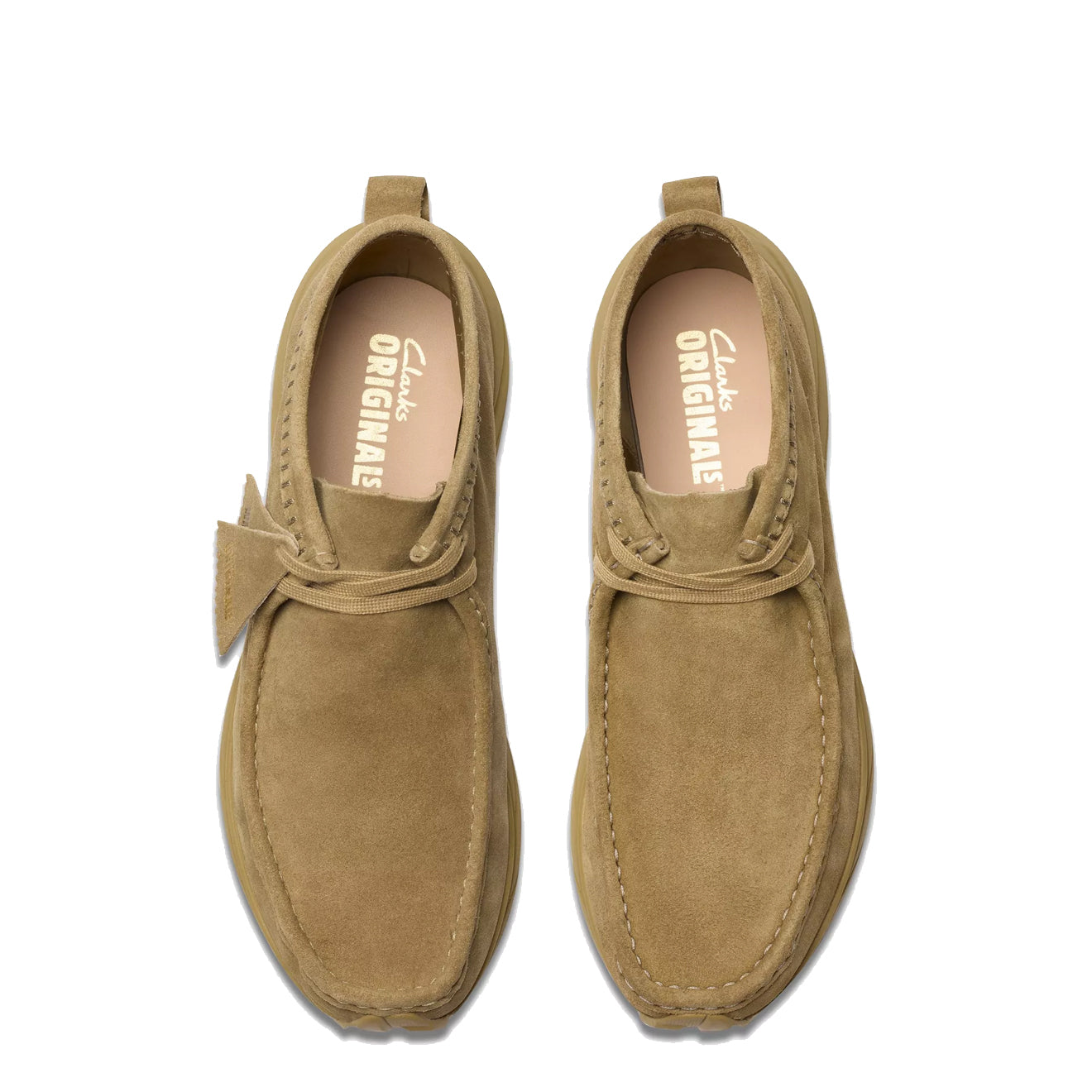 Clarks Originals Wallabee Eden Dark Sand Suede - Parasol Store