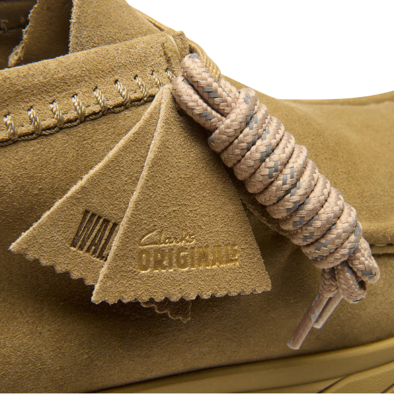Clarks Originals Wallabee Eden Dark Sand Suede - Parasol Store