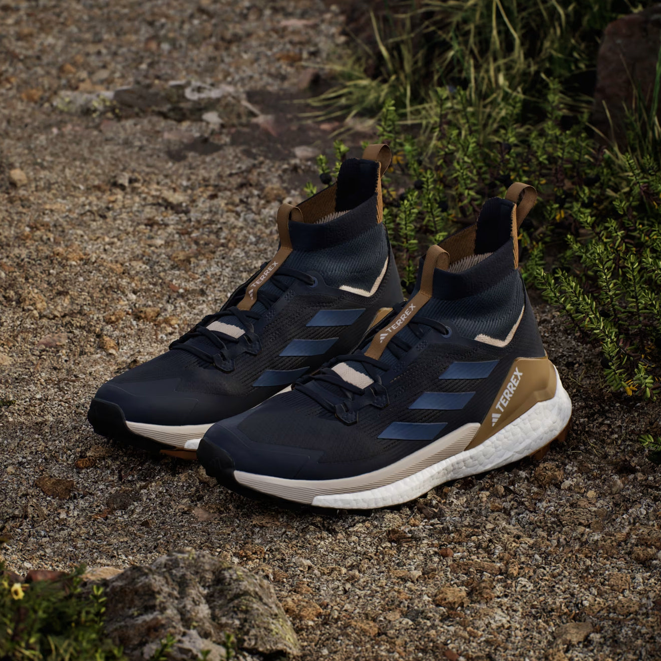 Adidas Terrex Free Hiker 2.0 Hiking Shoe Legend Ink / Wonder Steel - Parasol Store