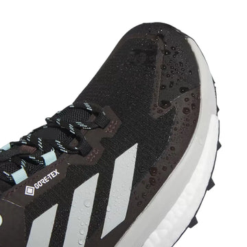 Adidas Terrex Free Hiker 2.0 Low Gore-Tex Hiking Shoes Core Black / Wonder Silver / Semi Flash Aqua Adidas Terrex