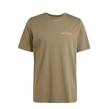 Adidas Terrex Graphic T-Shirt Olive Strata - Parasol Store