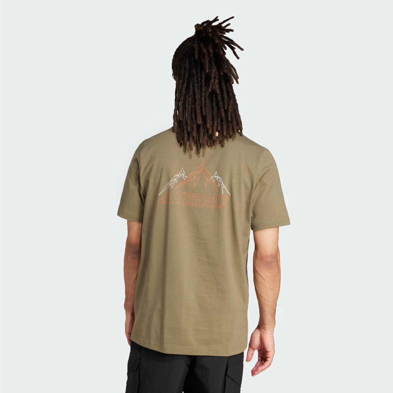 Adidas Terrex Graphic T-Shirt Olive Strata - Parasol Store