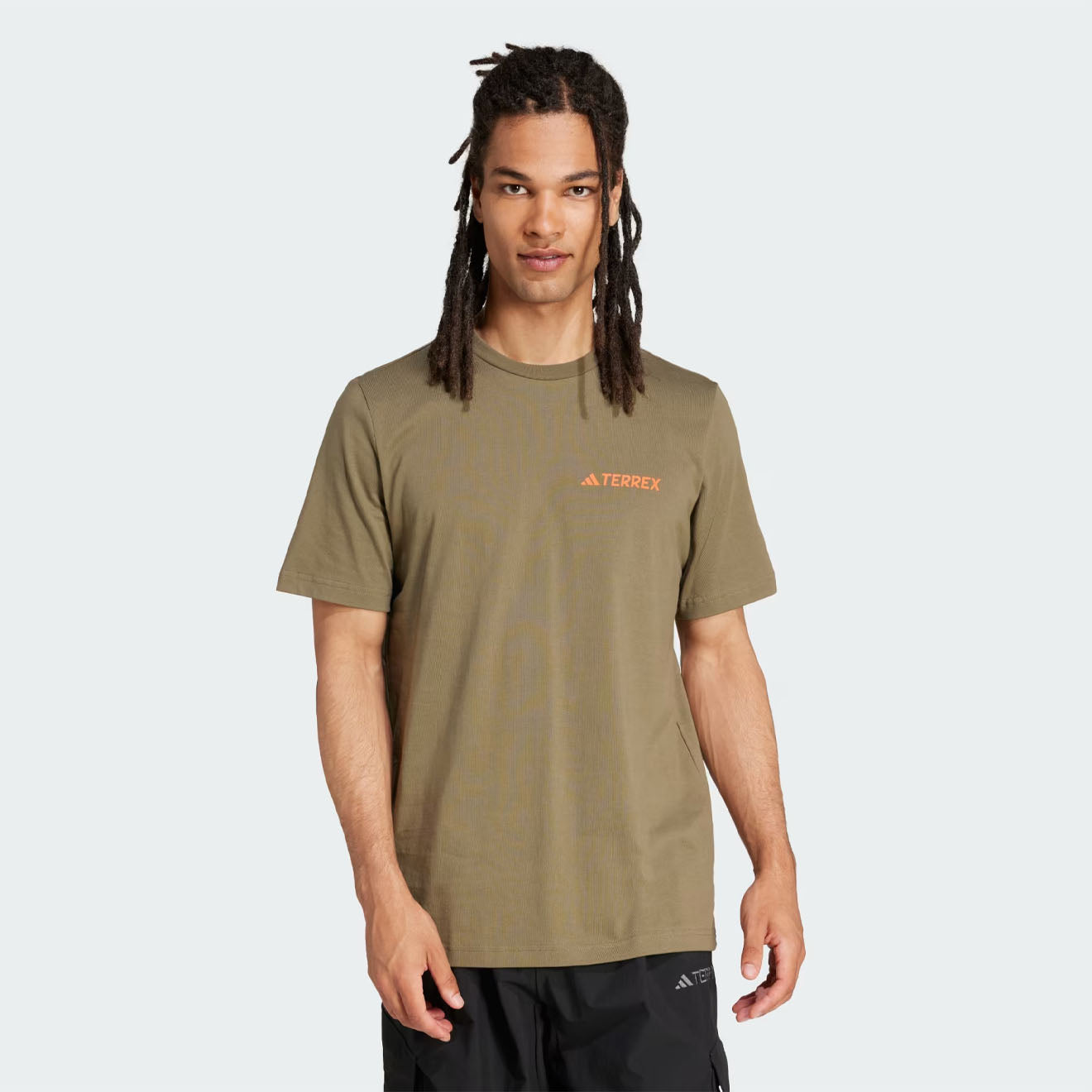 Adidas Terrex Graphic T-Shirt Olive Strata - Parasol Store