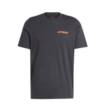 Adidas Terrex Mountain Graphic T-Shirt Black - Parasol Store