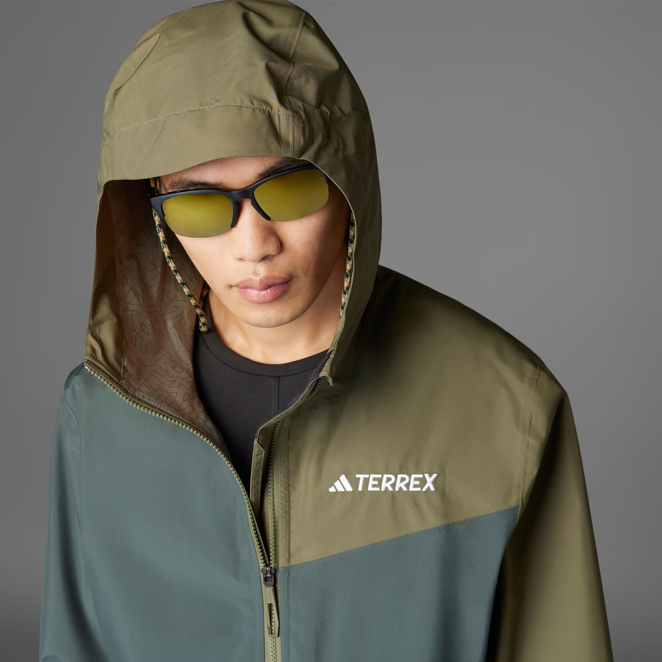 Adidas Terrex Multi 2.5L Rain.Rdy Jacket Legend Ivy / Olive Strata - Parasol Store