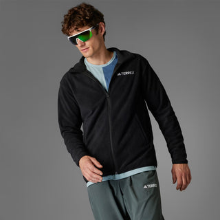 Adidas Terrex Multi Essentials Full-Zip Fleece Jacket Black - Parasol Store