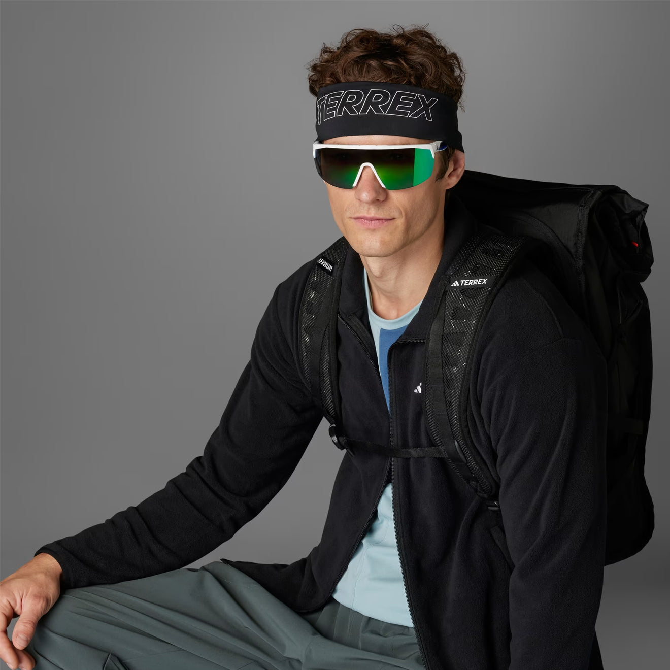 Adidas Terrex Multi Essentials Full-Zip Fleece Jacket Black - Parasol Store
