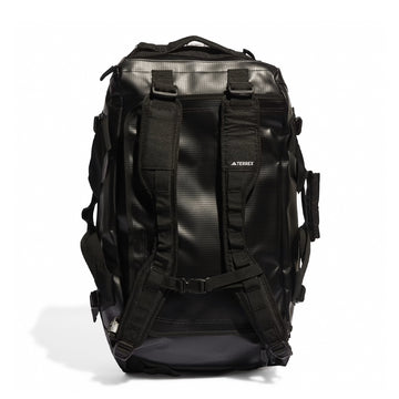 Adidas Terrex RAIN.RDY Expedition Duffel Bag Medium 70L Black / White - Parasol Store