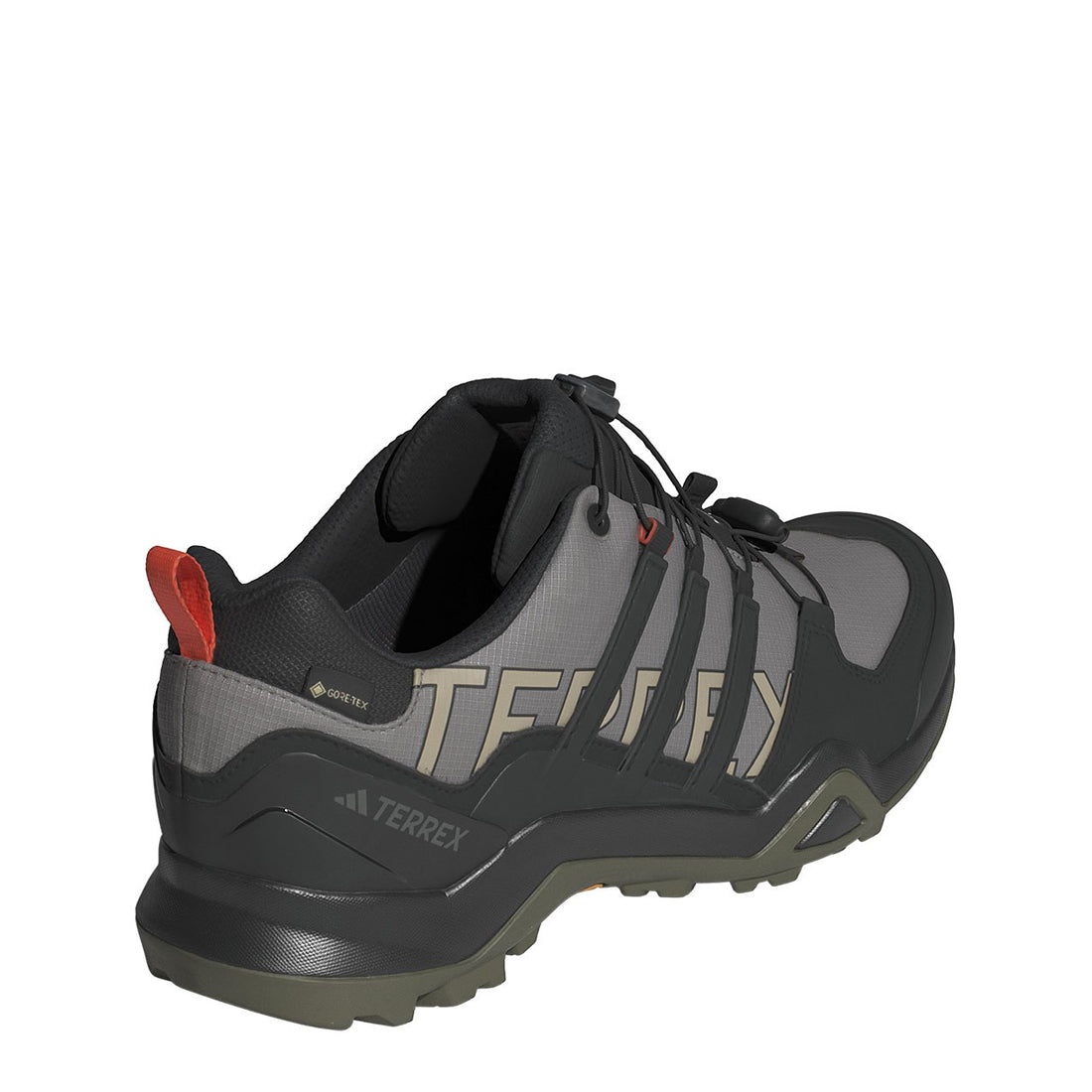 Adidas Terrex Swift R2 Gore-Tex Hiking Shoes Charcoal Grey / Core Black / Olive Stratus - Parasol Store