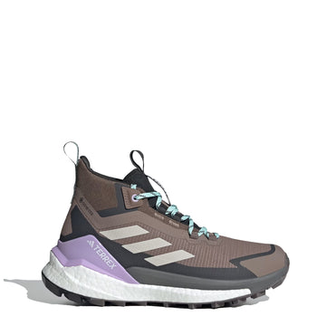 Adidas Terrex Womens Free Hiker 2.0 Gore-Tex Hiking Shoes Trace Brown / Beige / Carbon - Parasol Store
