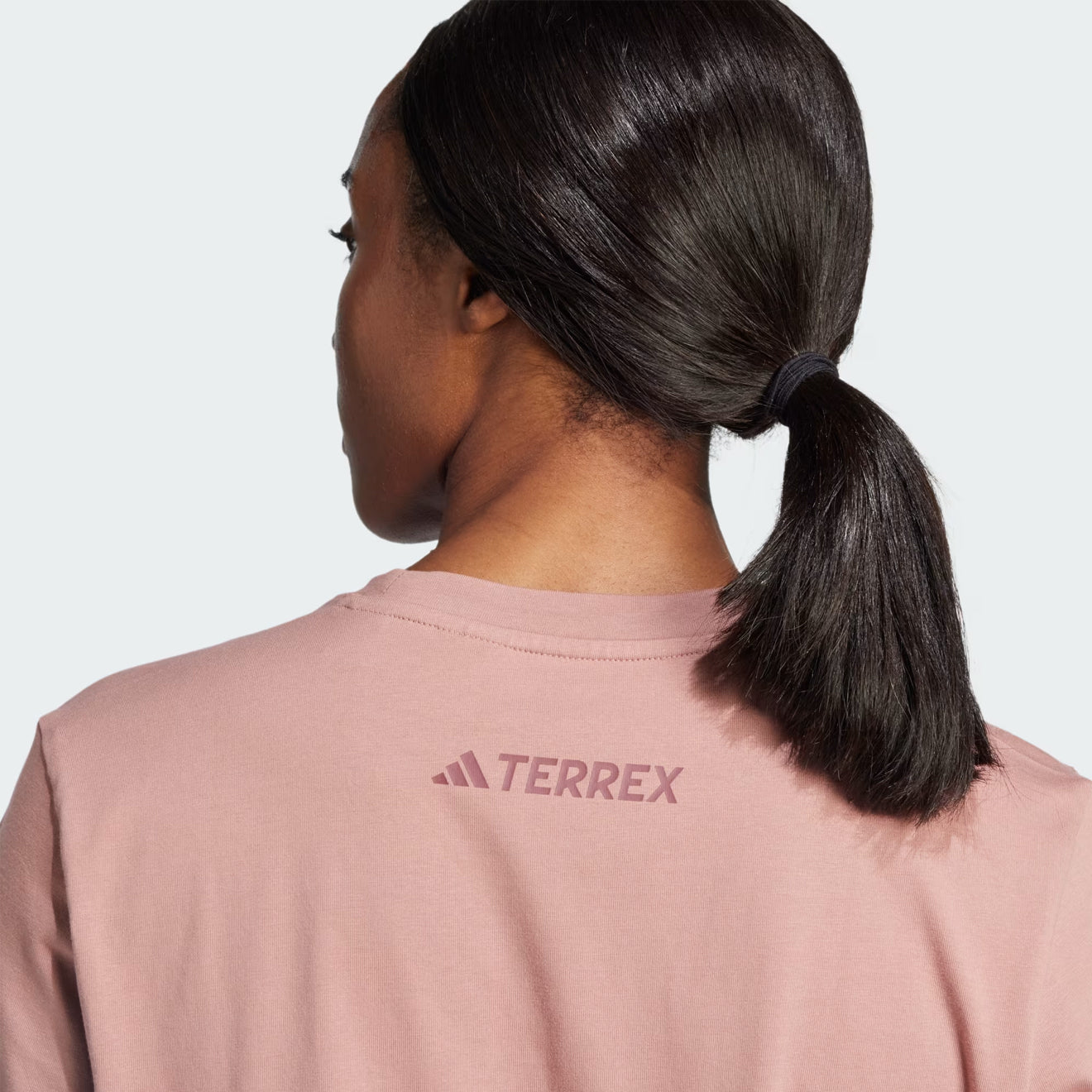 Adidas Terrex Womens Graphic T-Shirt Warm Clay - Parasol Store