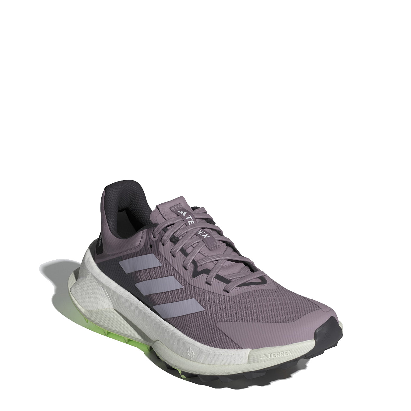 Adidas Terrex Womens Soulstride Ultra Preloved Fig/Silver Dawn/Aurora Black - Parasol Store