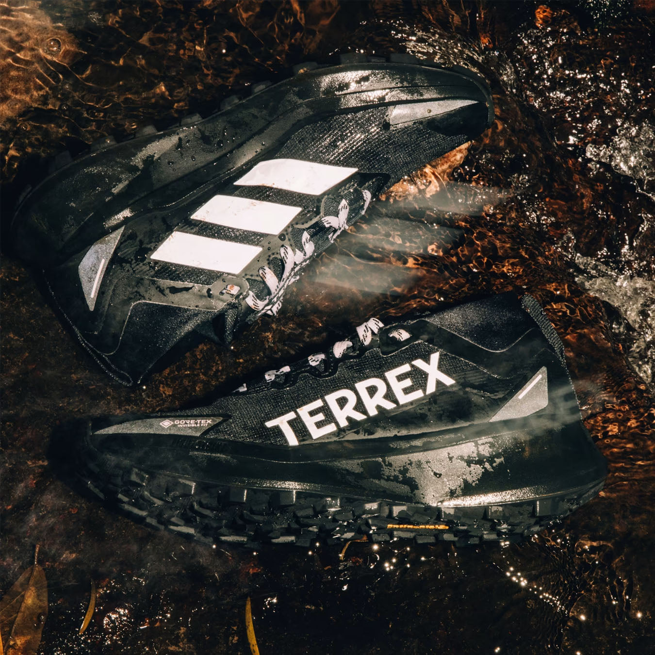 Adidas Terrex Womens Terrex Agravic trail running shoes GTX Black - Parasol Store